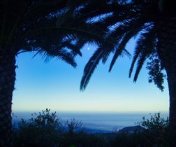 La Palma - Terrasse Finca Alcala von Vulkan 2.10.2021 zerstört 